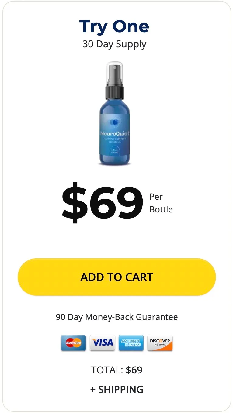 NeuroQuiet 1 bottle package